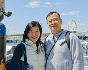 Out and about at the waterfront