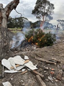 Big fines for illegal dump and burn