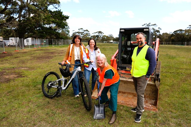 Construction begins on long-awaited bike park