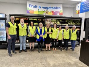 Helping provide food relief