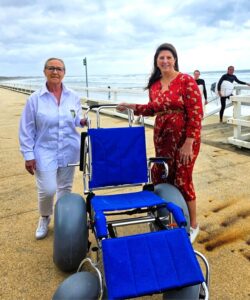 Beach wheelchairs for OGSLSC