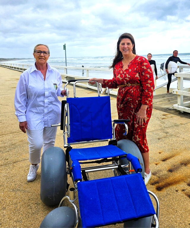 Beach wheelchairs for OGSLSC