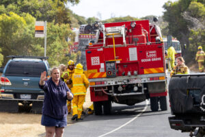 Car ignites causing traffic delays